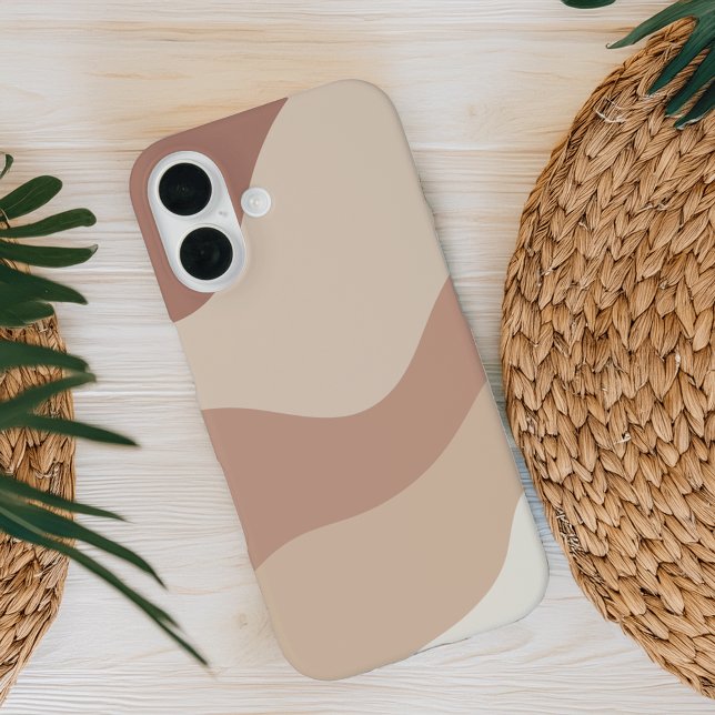 Light Terracotta Boho iPhone 16 Hülle (Von Creator hochgeladen)