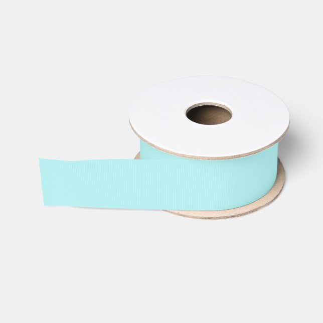 Light Türkquoise Grosgrain Ribbon Ripsband (Spule)
