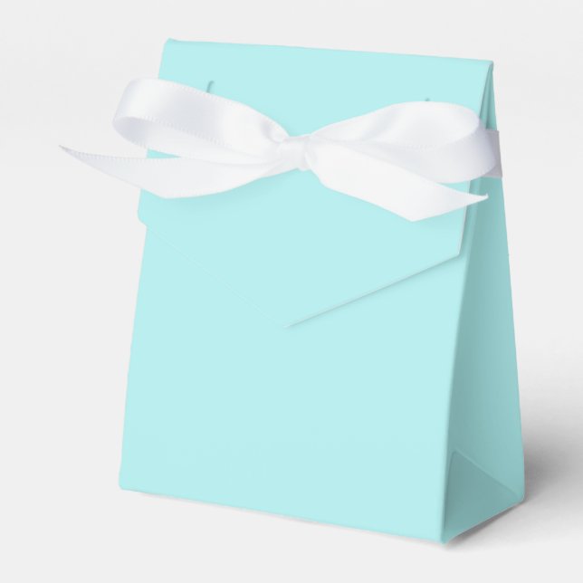 Light Turquoise Zelt Fevor Box Geschenkschachtel (Vorderseite)