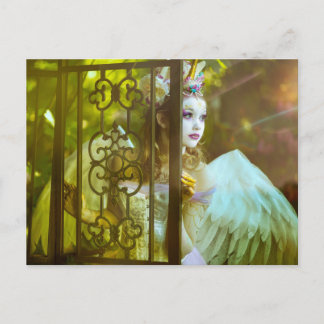 Light Unicorn Princess Postkarte