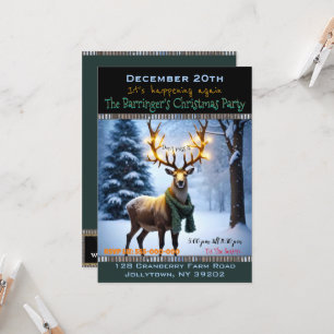 Light Up Deer kommt unserem alljährlichen Weihnach Einladung