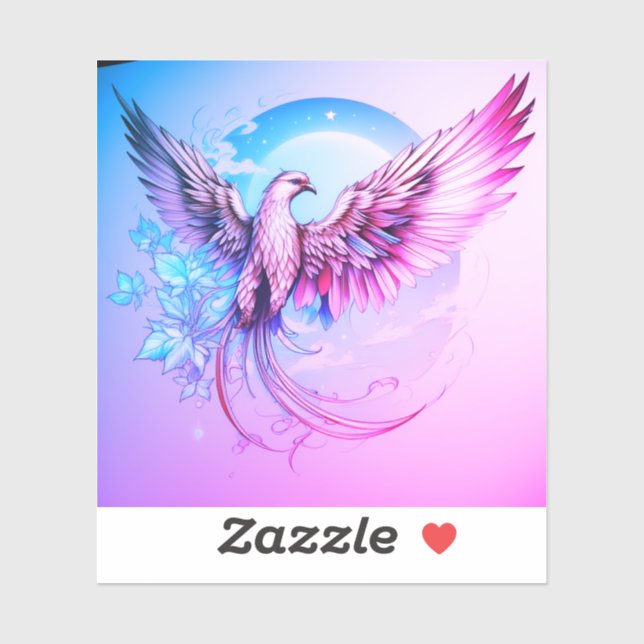 Light Wing Tattoo Art Aufkleber (Blatt)