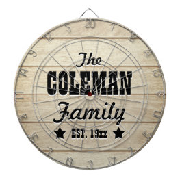 Light Wood Grain Personalisiert Dart Board Dartscheibe