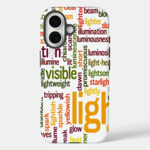Light Word Cloud Art Print title_seo2