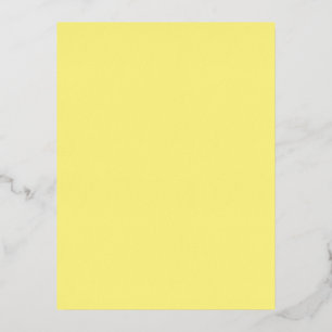 Light Yellow #FFF888, Marzipan Folien Feiertagspostkarte