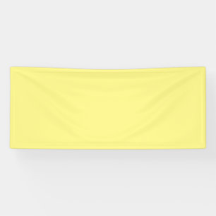Light Yellow #FFF888, Marzipan Vinyl Banner
