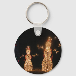 Lighted Snowmen Schlüsselanhänger