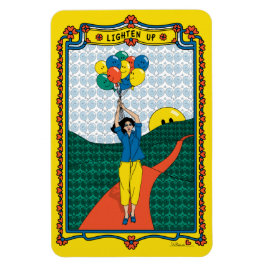 Lighten Up_B_4x6 Kühlschrank Magnet