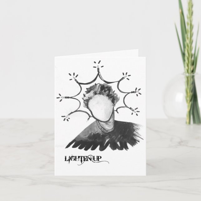 "Lighten Up II" Feiertagskarte (Vorderseite)
