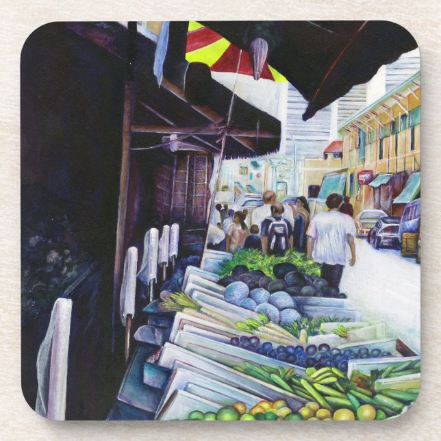 Lighter Side of Lavender Street, Singapur Untersetzer (Vorderseite)