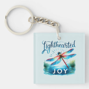 Lighthearted Joy - Artistic Dragonfly Schlüsselanhänger