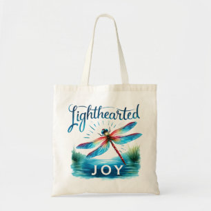 Lighthearted Joy - Artistic Dragonfly Tragetasche
