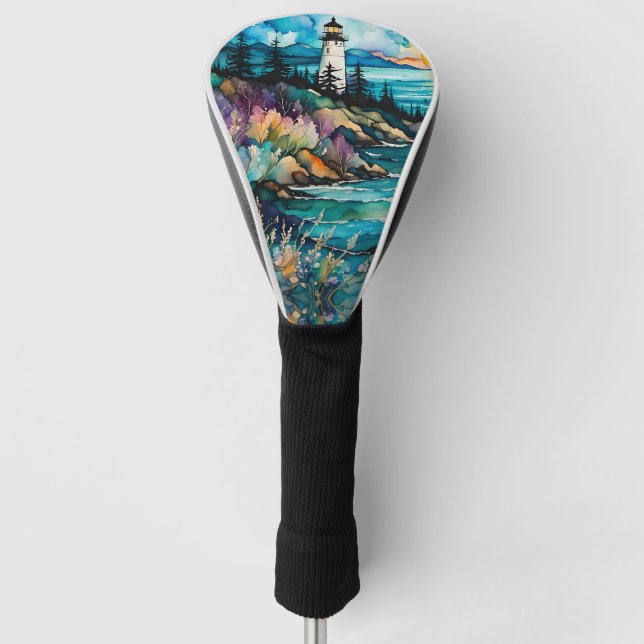 Lighthouse Bay Wildblume Garden Golf Headcover (Vorderseite)