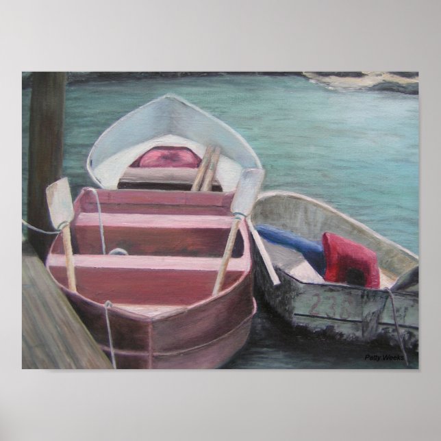 LIGHTHOUSE BOATS Poster (Vorne)