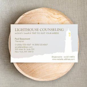 Lighthouse Business Card Visitenkarte