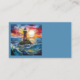 Lighthouse Business Cards Visitenkarte