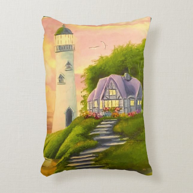 Lighthouse Dekokissen (Vorderseite(Vertikal))