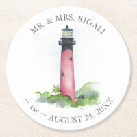 Lighthouse Destination Wedding Keepsake 