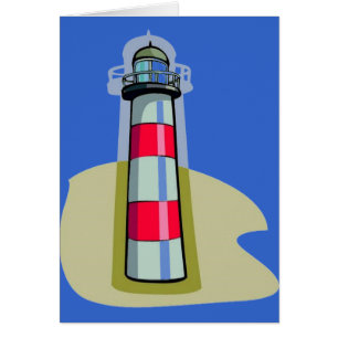 Lighthouse Grußkarte