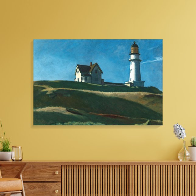 Lighthouse Hill | Edward Hopper | Leinwanddruck (Insitu (Wohnzimmer))