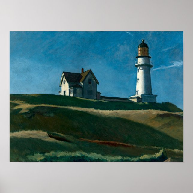 Lighthouse Hill | Edward Hopper | Poster (Vorne)