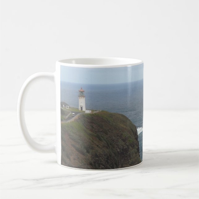 Lighthouse Kauai, Hawaii Kaffeetasse (Links)