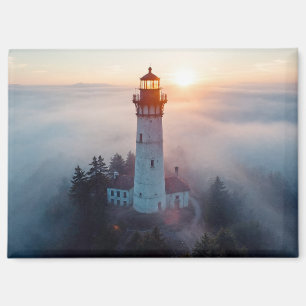 Lighthouse Ocean Sea Nature Marine Coastline Shore Magnet