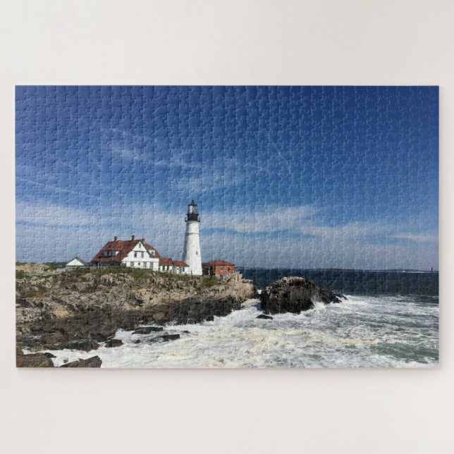 Lighthouse on the Ocean (Horizontal)