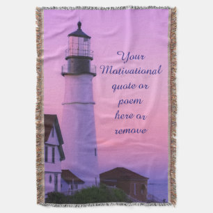 Lighthouse Pink Sky Decke