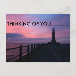 LIGHTHOUSE pOSTCARD Postkarte