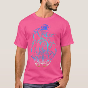 Lighthouse Seaside House Sailing Sea Beach Life Sa T-Shirt