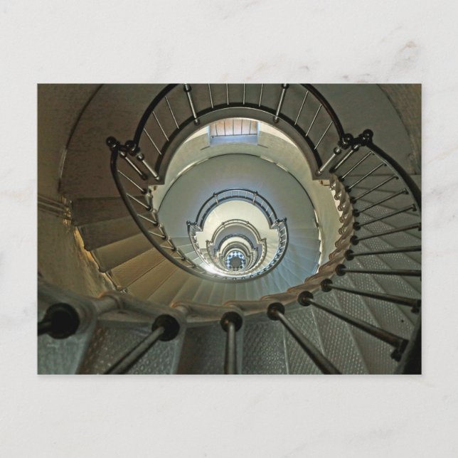 Lighthouse Stairs #2 Postkarte (Vorderseite)