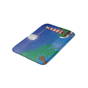 Lighthouse Themed Bath Mat Badematte