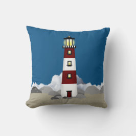 Lighthouse Throw Kissen