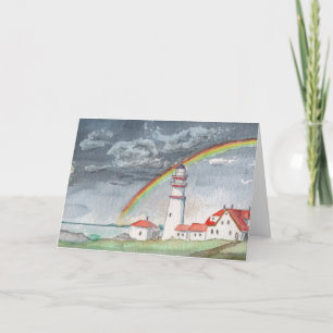 Lighthouse Toutes les occasions Carte de voeux