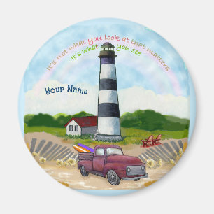 Lighthouse Truck Choice Magnet