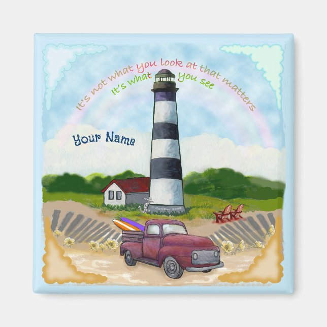 Lighthouse Truck Choice Magnet (Vorne)
