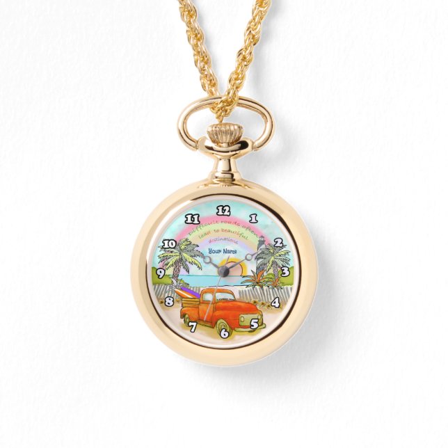 Lighthouse-Uhr Armbanduhr (Vorderseite)