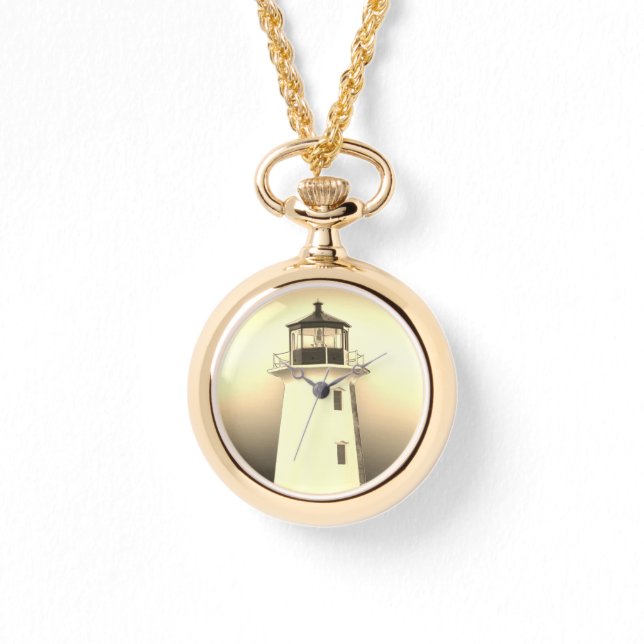 Lighthouse Watch Peggy's Cove Lighthouse Route Armbanduhr (Vorderseite)