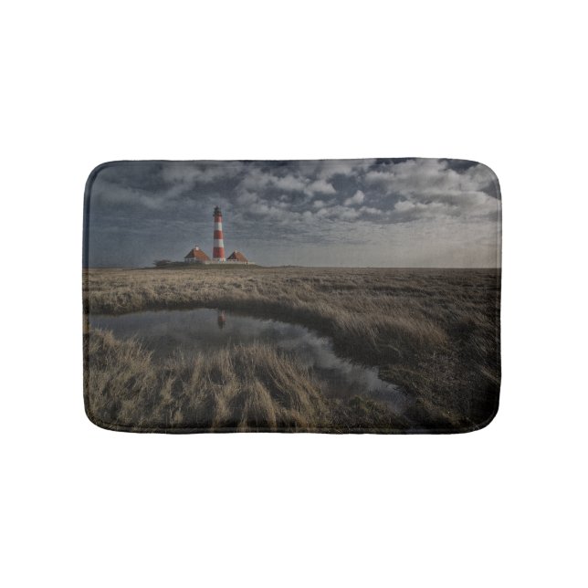 Lighthouse Westerhever Badematte (Vorderseite)