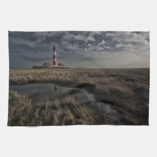Lighthouse Westerhever Geschirrtuch