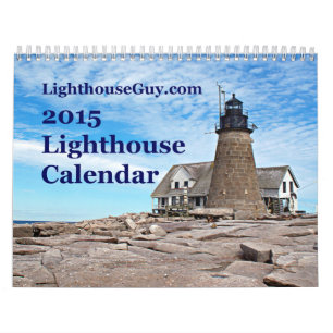 LighthouseGuy.com 2015 Lighthouse-Kalender Kalender