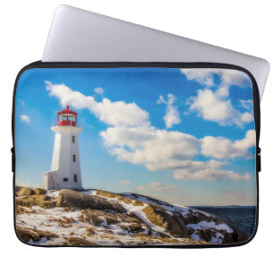 Lighthousen Peggy’s Cove Nova Scotia Laptopschutzhülle
