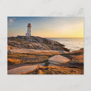 Lighthousen Peggy’s Cove Nova Scotia Postkarte