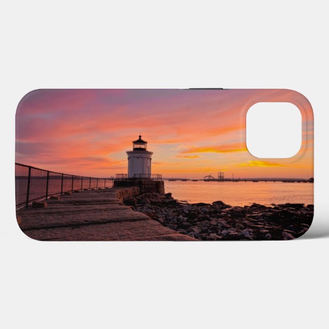 Lighthousen South Portland | Case-Mate iPhone Hülle (Rückseite (Horizontal))