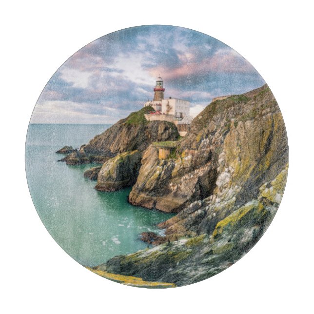 Lighthouses | Baily Lighthouse Dublin, Ireland Schneidebrett (Vorderseite)
