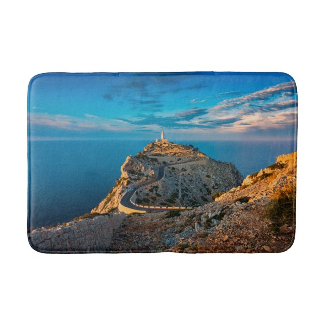 Lighthouses | Balearic Islands, Spain Badematte (Vorderseite)