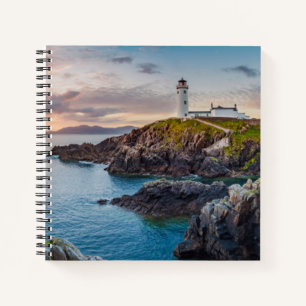 Lighthouses Fanad Head Lighthouse Ireland Notizbuch