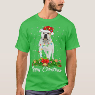 Lighting Xmas Matching Weihnachtsmannmütze America T-Shirt