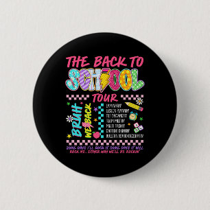 Lightning Bolt Abcd Zurück zur Schule Tour Bruh We Button